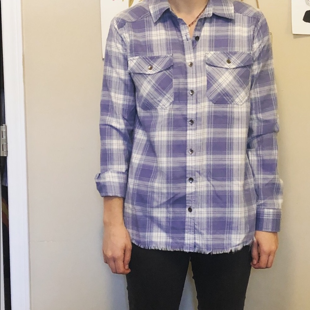 plaid shirt